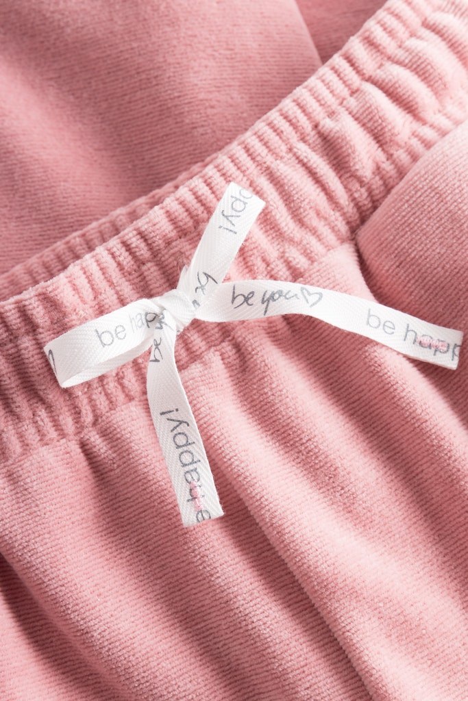 Elastic waist band with string on the Be Happy Cotton Niki Pants by Rosch