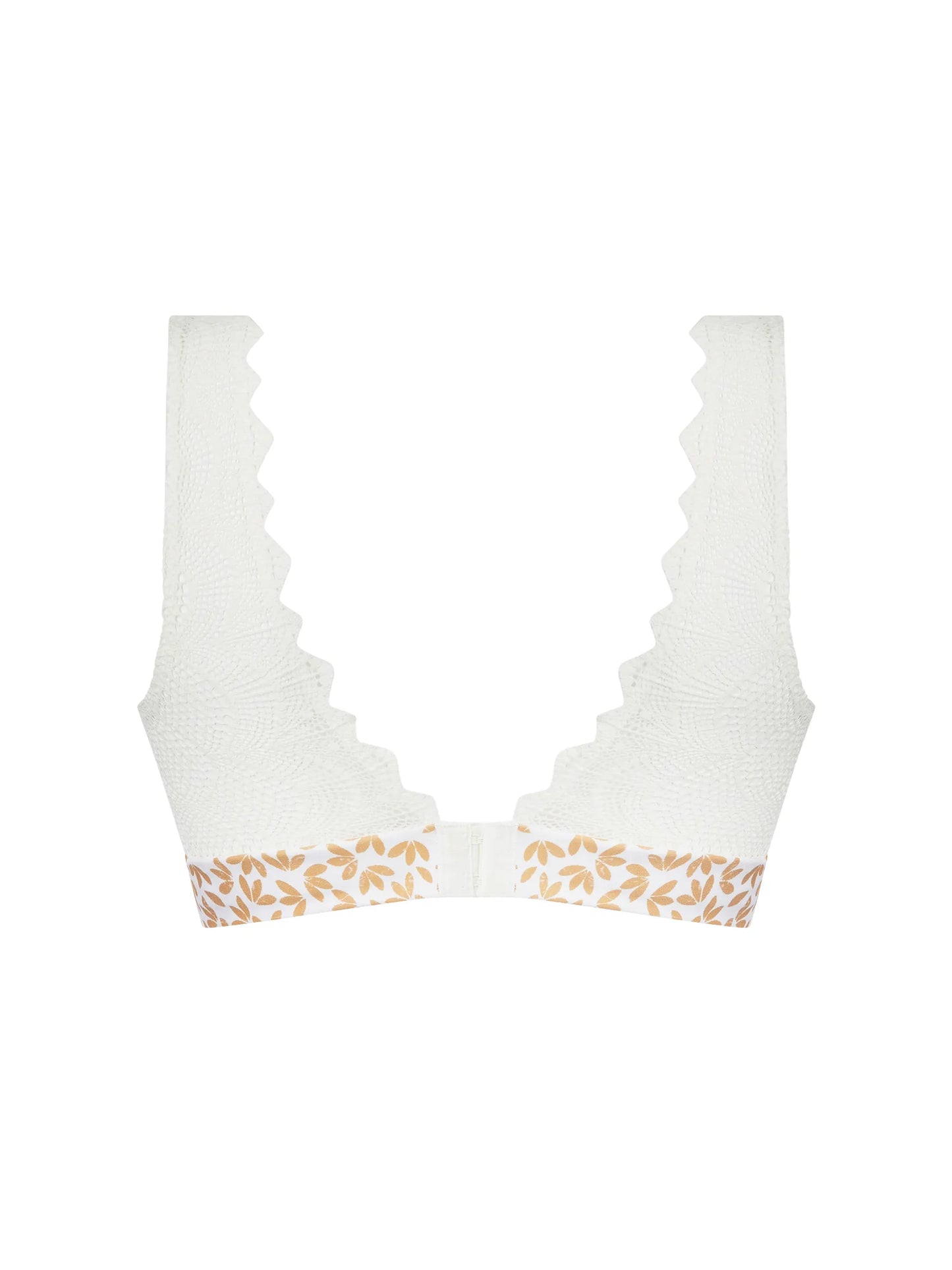 Crocher Boheme Non-Wire Bralette back picture