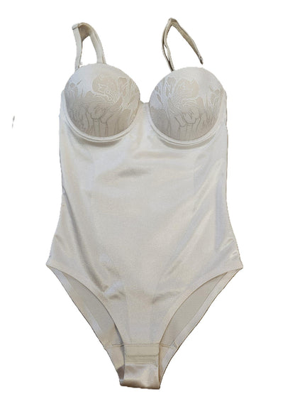 Jacquard Control Strapless Bodysuit