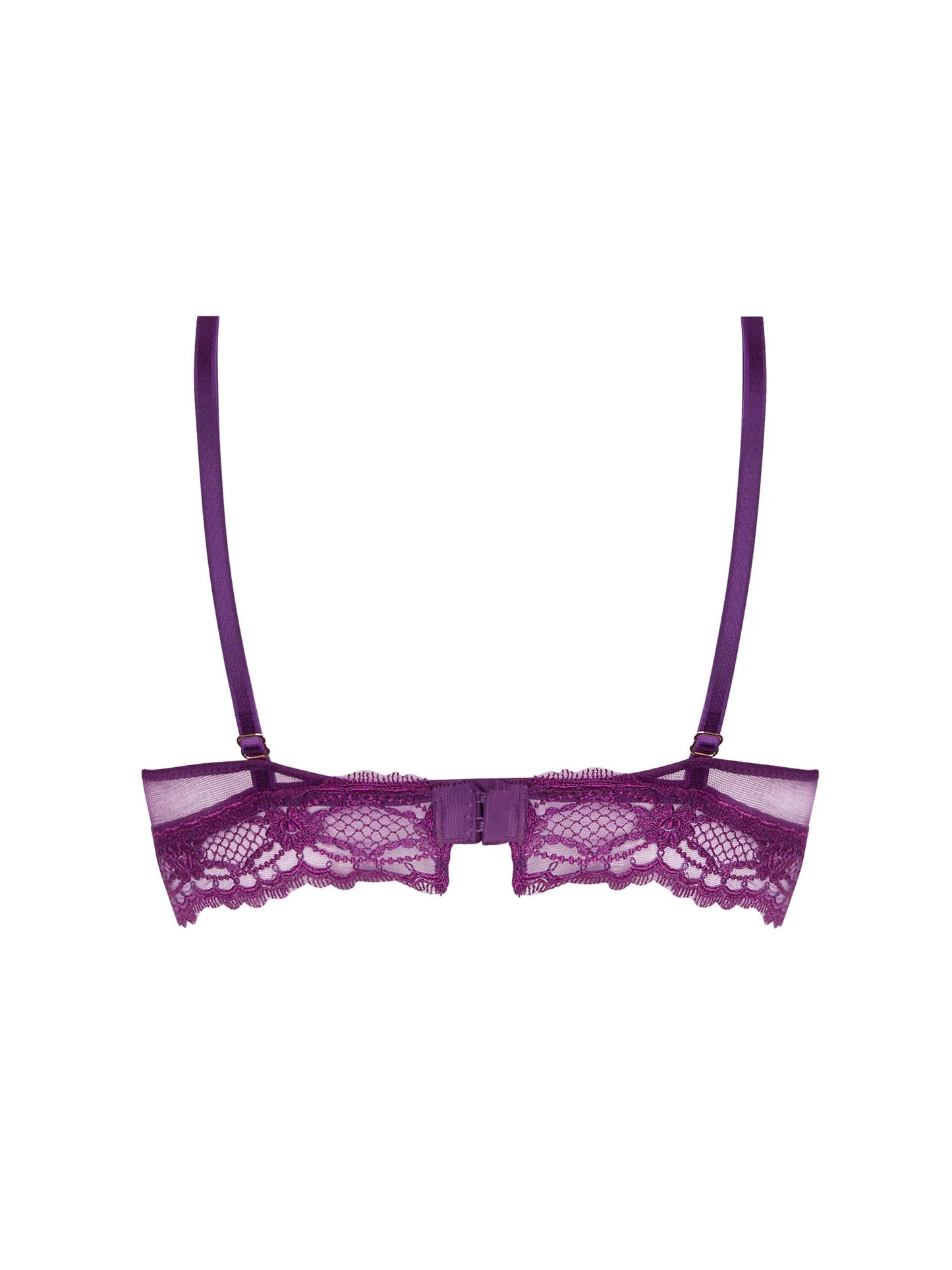 Back of the exceptionally crafted non wire bra from the Sublime En Dentelle line by Lise Charmel 