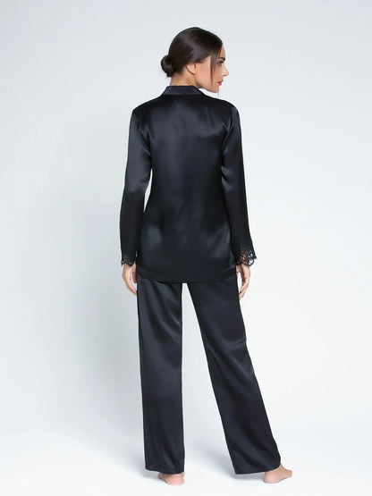 SPLENDEUR SOIE Silk Lounge Shirt