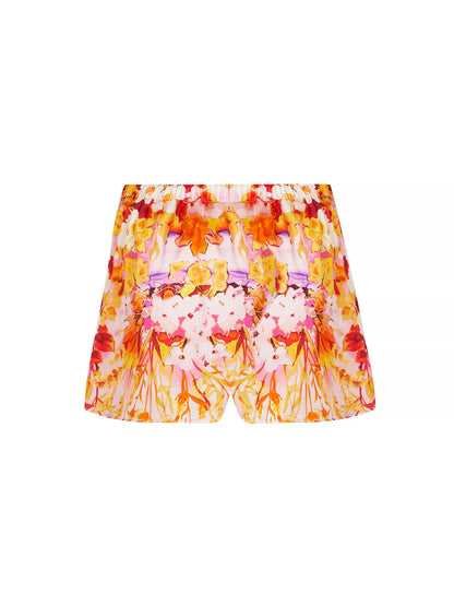 Jardins de Lumière Silk Shorts back picture