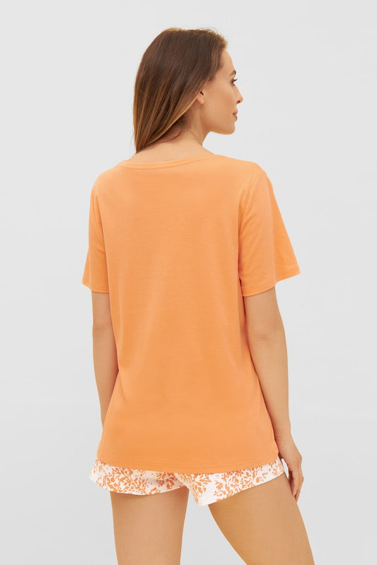 Back of the Be Happy Jersey Cotton T-Shirt