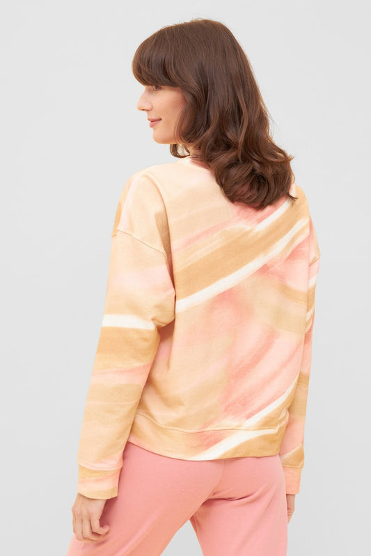 Back of the Thx Pastel Print Sweatshirt by Rosch from Germany.