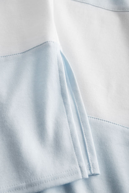 The High Class line from Féraud Paris offers a luxuriously soft nightgown made of cotton. This piece is crafted in two-tone and provides wearers with an instantly comfort style.  The nightgown is lightweight and breathable, creating a comfortable fit that is perfect for any time of the year.