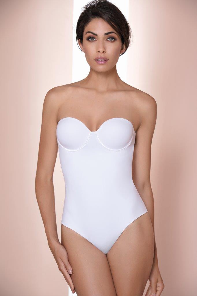 Strapless Low-Back Control Bodysuit