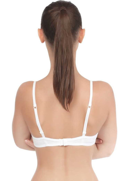 Lightweight unpadded bra